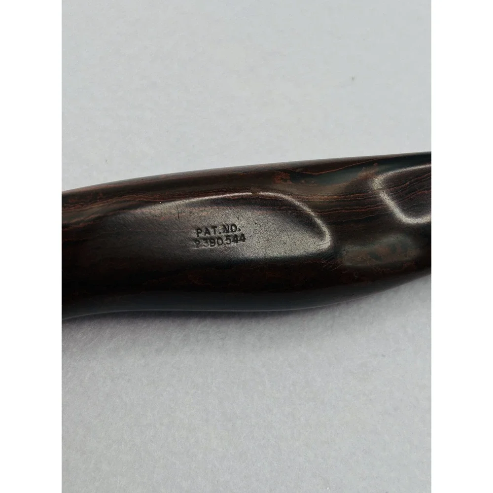 Cutco #1027 MEAT FORK Brown/Orange Swirl Handle Made in USA. Life time warranty
